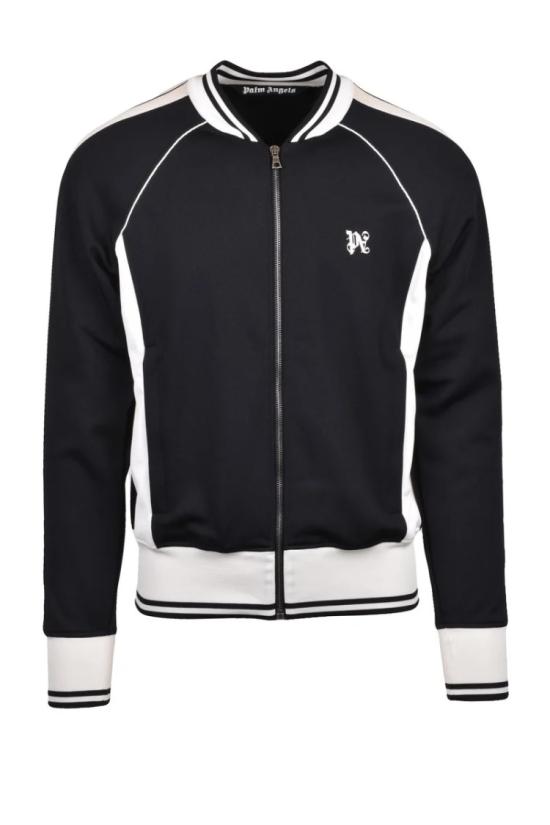  팜앤젤스 자켓 트랙 재킷 - 블랙/화이트