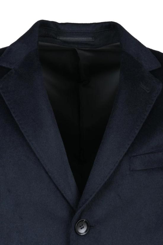  Premier Homme 자켓 노치드 라펠이 있는 맞춤형 회색 코트 - OTHER BRANDS