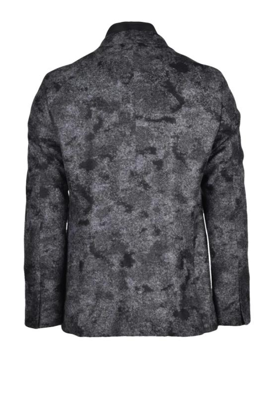  Digel Move 자켓 블랙/그레이 아크릴 울 폴리에스터 재킷 - OTHER BRANDS