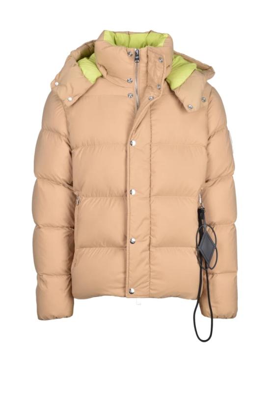  우시 자켓 나오스 다운 재킷 - 베이지