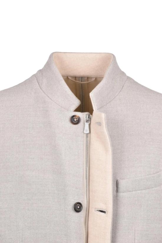  일레븐티 자켓 한국산 천 재킷 - 연회색 - ELEVENTY