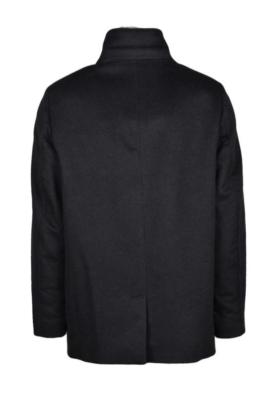  폴앤샤크 자켓 캐시미어 퍼 파카 - 블랙 - PAUL & SHARK