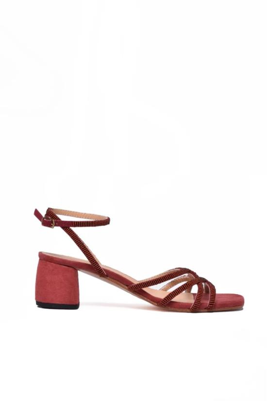 25SS 말리파르미 샌들 힐  - 레드