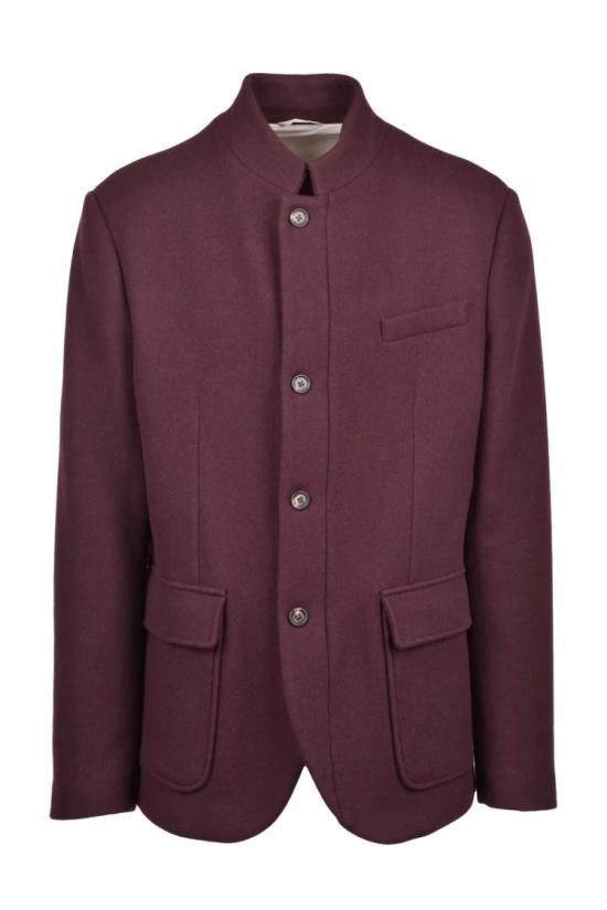  일레븐티 자켓 한국산 천 재킷 - 빨간색