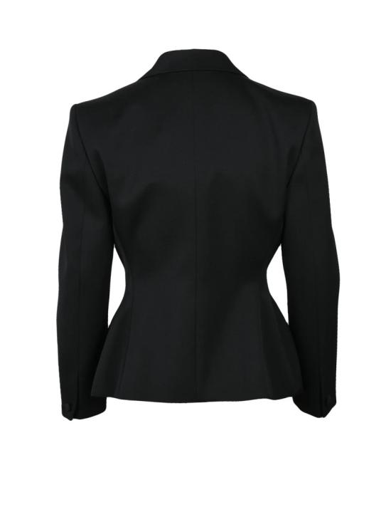 25SS 지방시 자켓 슬림핏 버진 울 재킷 - 블랙 - GIVENCHY