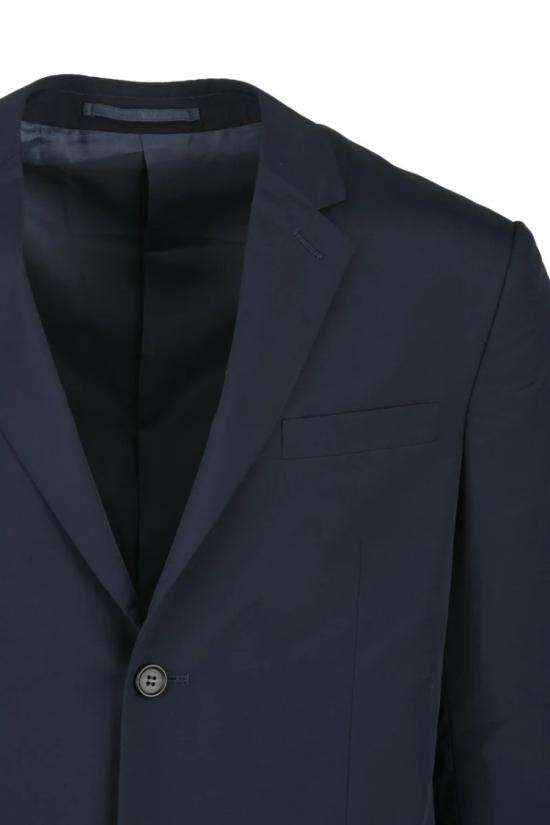  프라다 자켓 나일론 울 재킷 - 블루 - PRADA