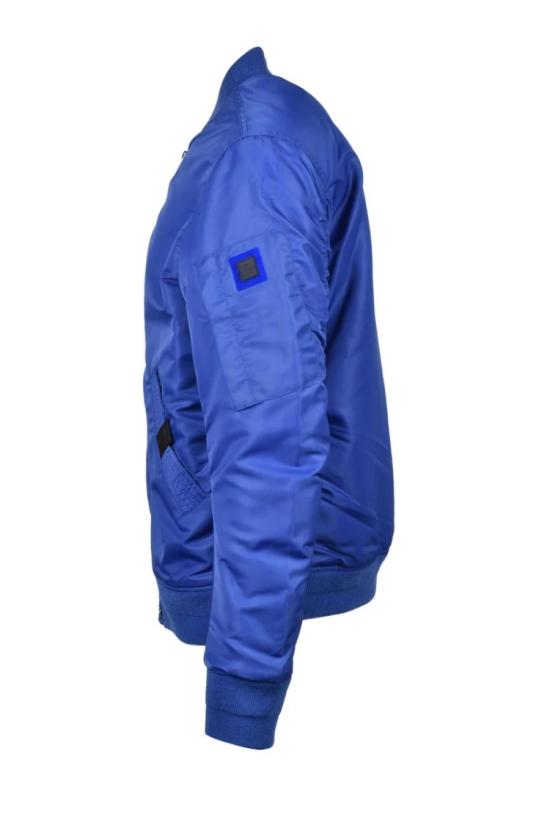  디젤 자켓 패딩 봄버 재킷 - 블루 - DIESEL