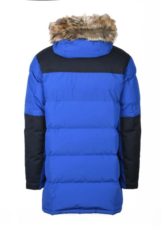  폴앤샤크 자켓 긴 다운 재킷 - 블루 - PAUL & SHARK