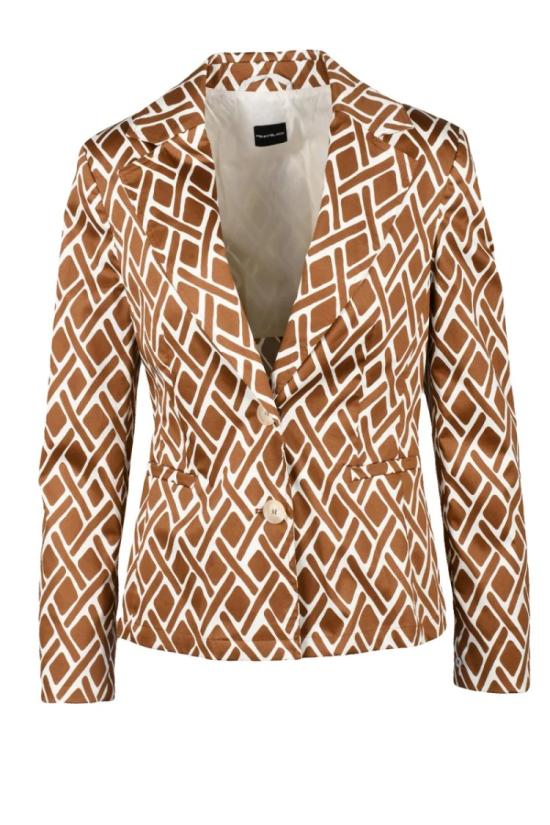 25SS 페니 블랙 자켓 나봇 슬림핏 재킷 - 베이지/러스트