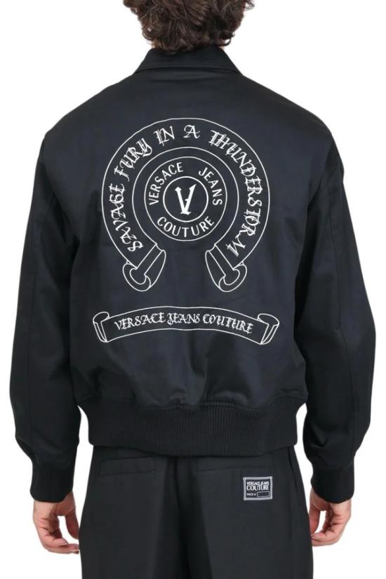  베르사체 자켓 퀼팅 재킷 - 블랙 - VERSACE