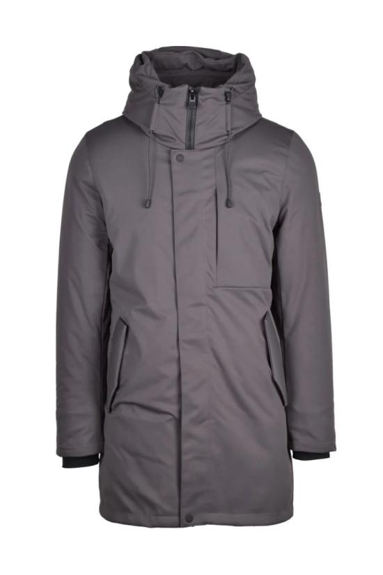  피플 자켓 패딩 파카 - 카키색