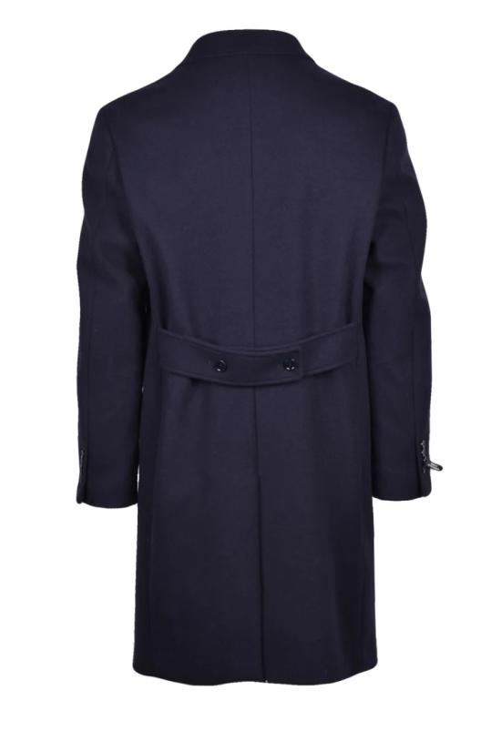  다니엘알렉산드리니 자켓 더블 브레스트 코트 - 블루 - DANIELE ALESSANDRINI