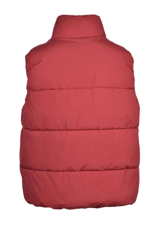 엘레쎄 자켓 엘레스 패딩 조끼 - 레드 - ELLESSE