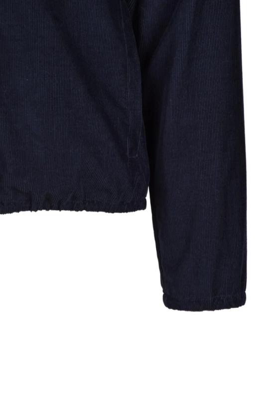  톰볼리니 자켓 지퍼 여밈 방식의 파란색 코듀로이 재킷 - TOMBOLINI