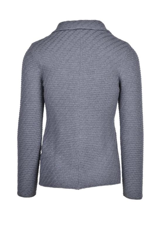  일레븐티 자켓 니트 재킷 - 회색 - ELEVENTY