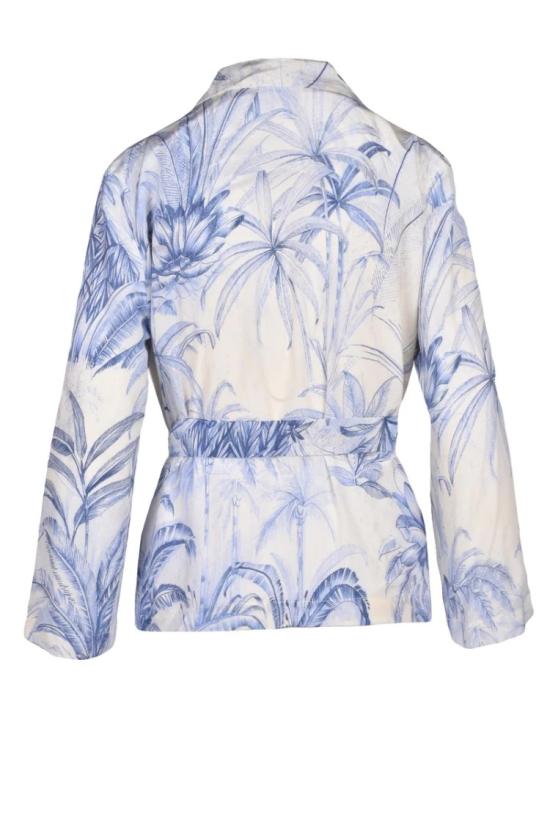 25SS 마렐라 자켓 리비아 블레이저 - 크림/블루 - MARELLA