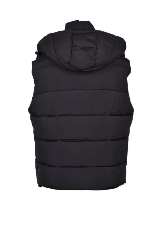  디젤 자켓 남성용 블랙 패딩 조끼 - DIESEL