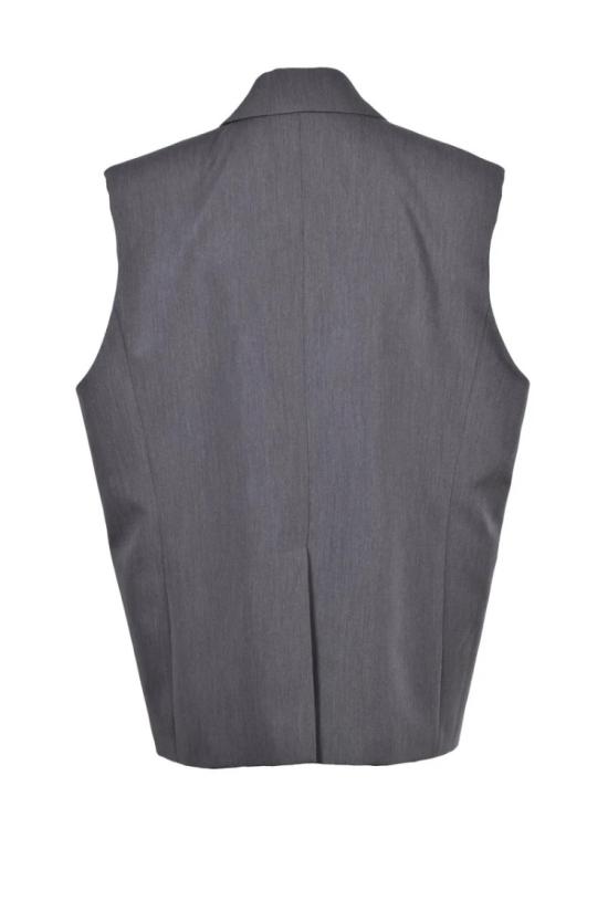  파트리지아페페 자켓 맞춤형 조끼 - 회색 - PATRIZIA PEPE