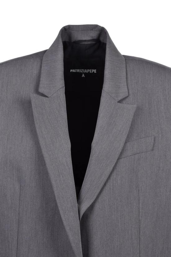  파트리지아페페 자켓 맞춤형 조끼 - 회색 - PATRIZIA PEPE