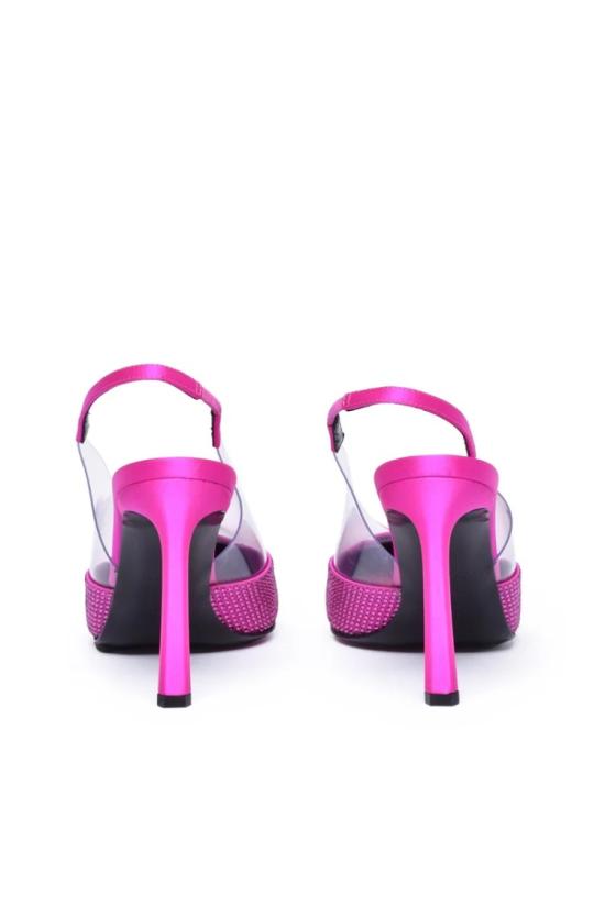  Evangelie Smyrniotaki X S.Rossi 힐/펌프스 샤넬 스트라스 펌프스 - 푸시아 - OTHER BRANDS