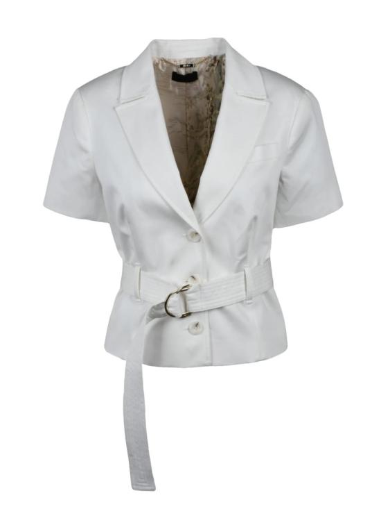 25SS 리우조 자켓 반팔 재킷 - 흰색