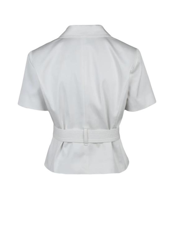 25SS 리우조 자켓 반팔 재킷 - 흰색 - LIU JO