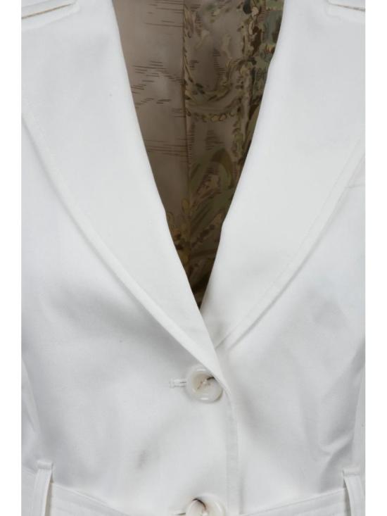 25SS 리우조 자켓 반팔 재킷 - 흰색 - LIU JO