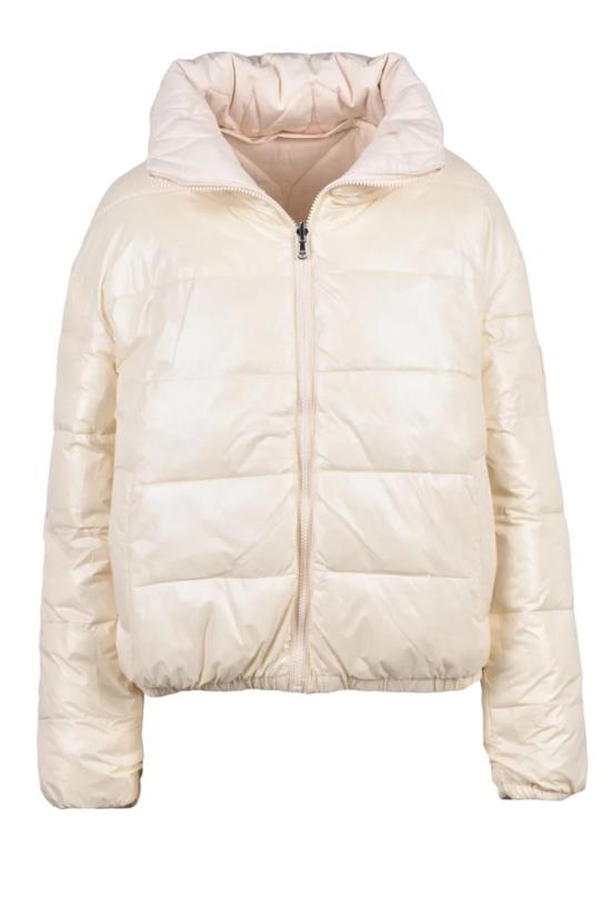  파트리지아페페 자켓 양면 다운 재킷 - 화이트 - PATRIZIA PEPE