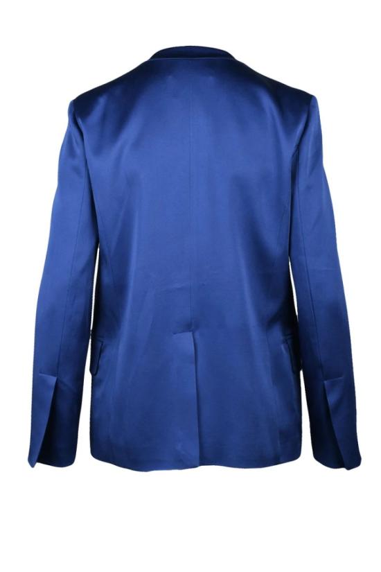 25SS 리비아나 콘티 자켓 새틴 블레이저 재킷 - 로얄 블루 - LIVIANA CONTI