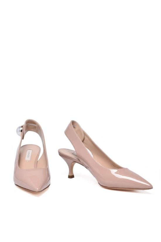 25SS 카사데이 힐/펌프스 에나멜 가죽 펌프스 - CASADEI