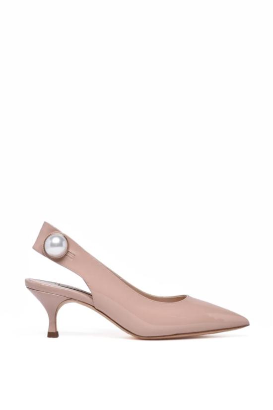 25SS 카사데이 힐/펌프스 에나멜 가죽 펌프스