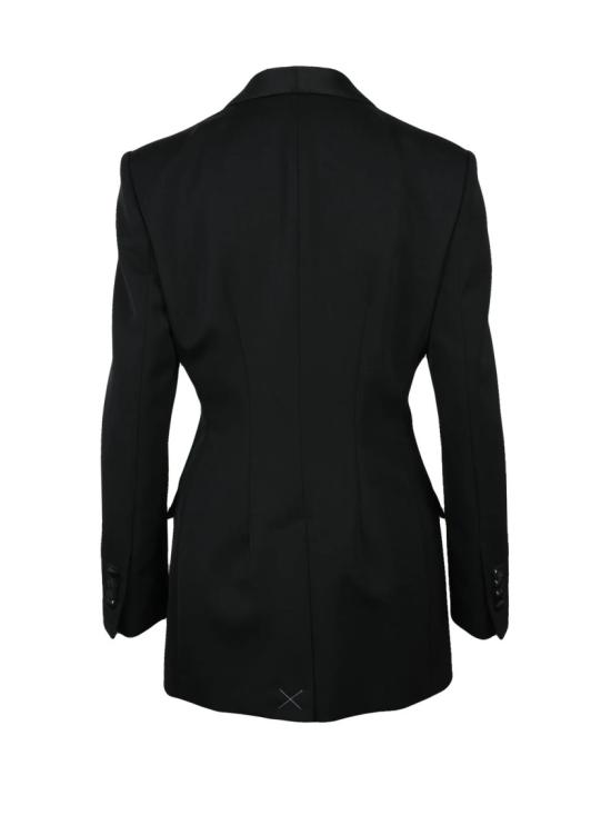 25SS 돌체앤가바나 자켓 스모킹 재킷 (울 실크 소재) - 블랙 - DOLCE & GABBANA