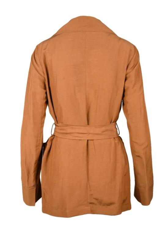 25SS 페니 블랙 자켓 알레지오 로브 재킷 - 브라운 - PENNYBLACK