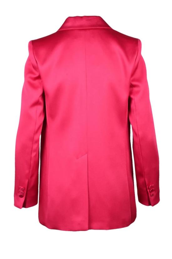 25SS 막스마라 자켓 스튜디오 새틴 재킷 - 푸시아 - MAX MARA