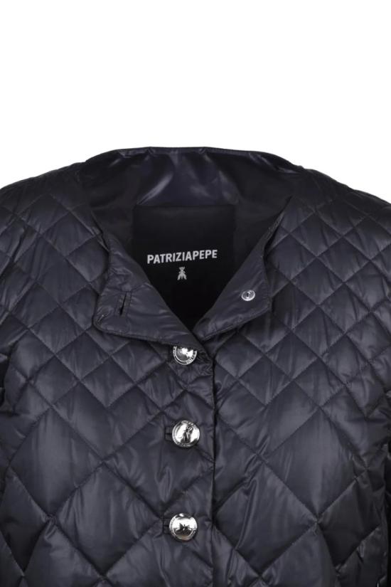  파트리지아페페 자켓 퀼팅 재킷 - 블랙 - PATRIZIA PEPE
