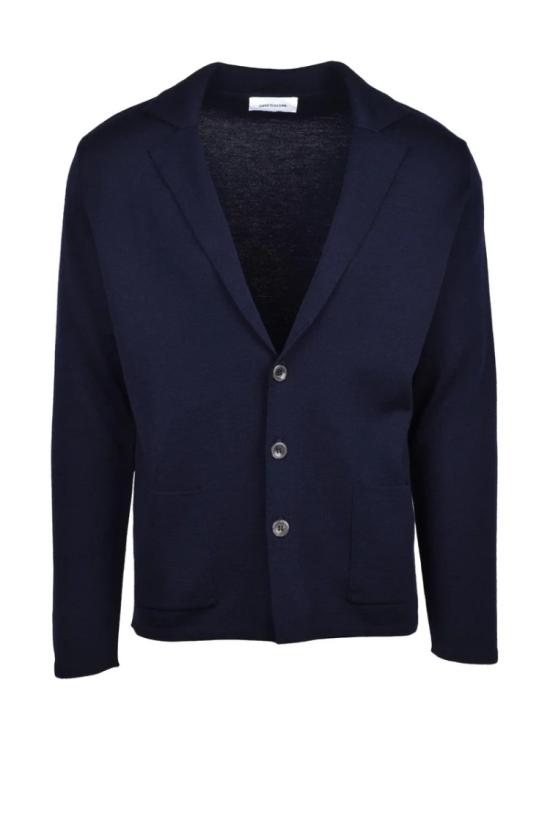  Dressism. 자켓 메리노 니트 재킷 - 블루