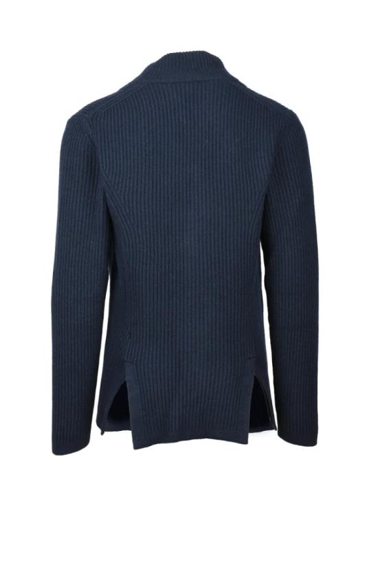  알파스튜디오 자켓 노치드 라펠 재킷 - 미드나잇 블루 - ALPHA STUDIO