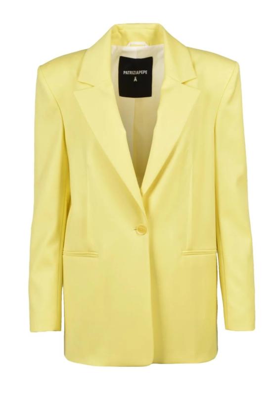  파트리지아페페 자켓 구속복 - 노란색
