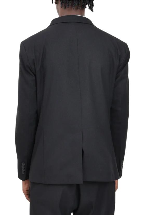  I M Brian 자켓 둥근 형태의 블랙 블레이저 (버튼 여밈) - OTHER BRANDS