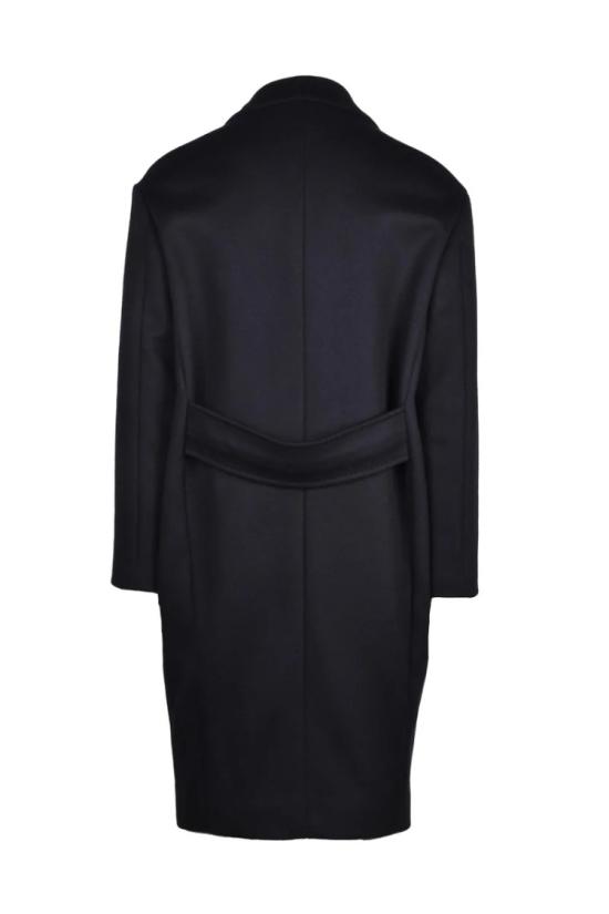  리지오 미리 자켓 롱 더블 브레스트 울 코트 - MAURIZIO MIRI