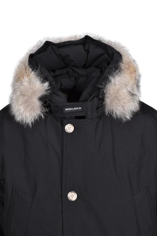  울리치 자켓 아크틱 탈착식 다운 파카 - 블랙 - WOOLRICH