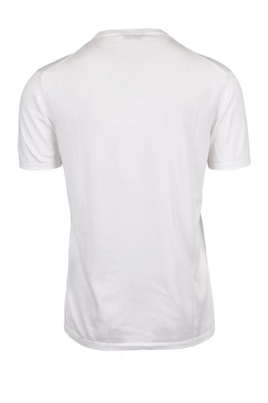  톰포드 반팔 티셔츠 면 크루넥 티셔츠 - 화이트 - TOMFORD