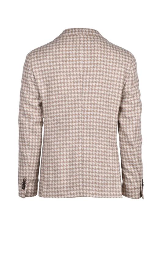  엘비엠 자켓 슬림핏 재킷 - 브라운/베이지 - L.B.M.