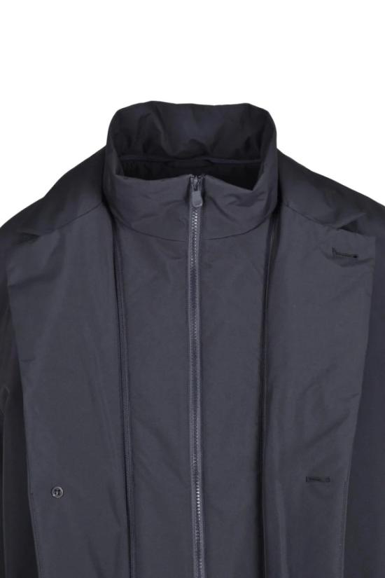  세이브더덕 자켓 패딩 파카 - 블루 - SAVE THE DUCK