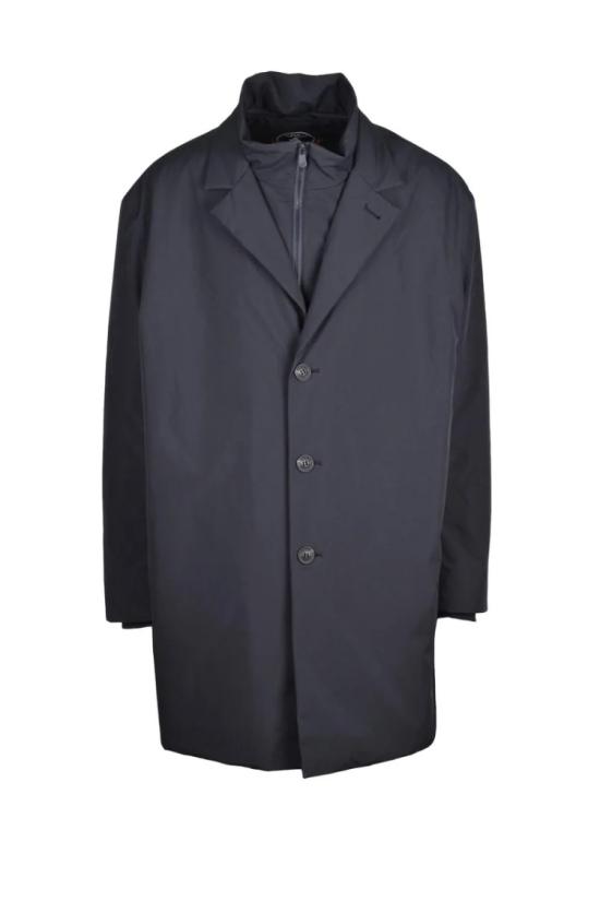  세이브더덕 자켓 패딩 파카 - 블루