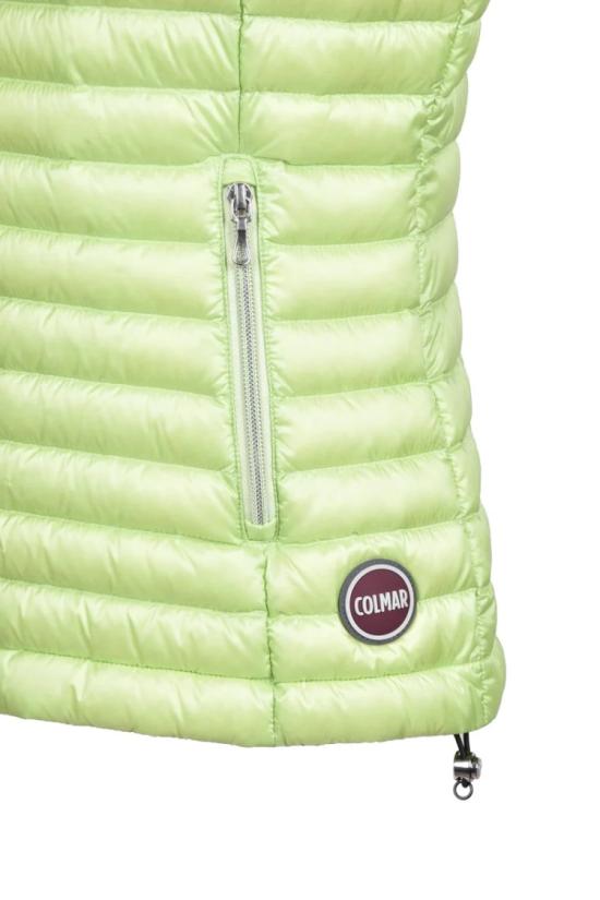 25SS 콜마르 자켓 하이넥 경량 퀼팅 조끼 - COLMAR