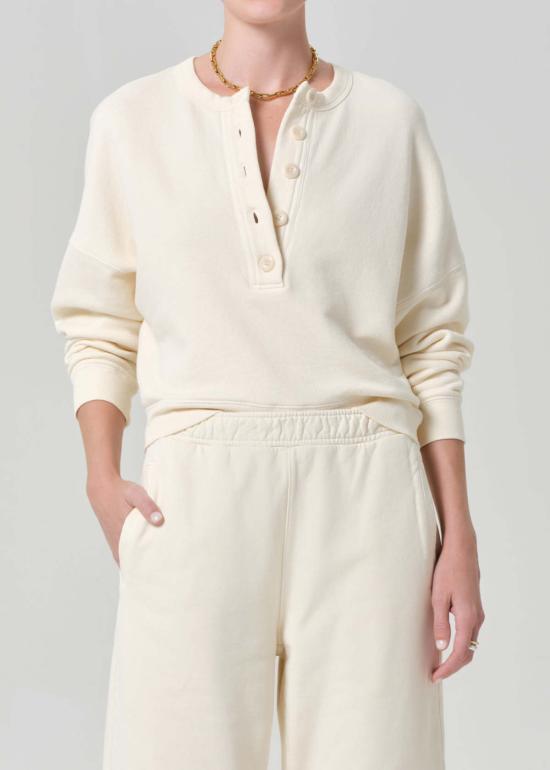  시티즌 오브 휴머니티 긴팔 티셔츠 인류 시민 마름모꼴 헨리 - CITIZEN OF HUMANITY