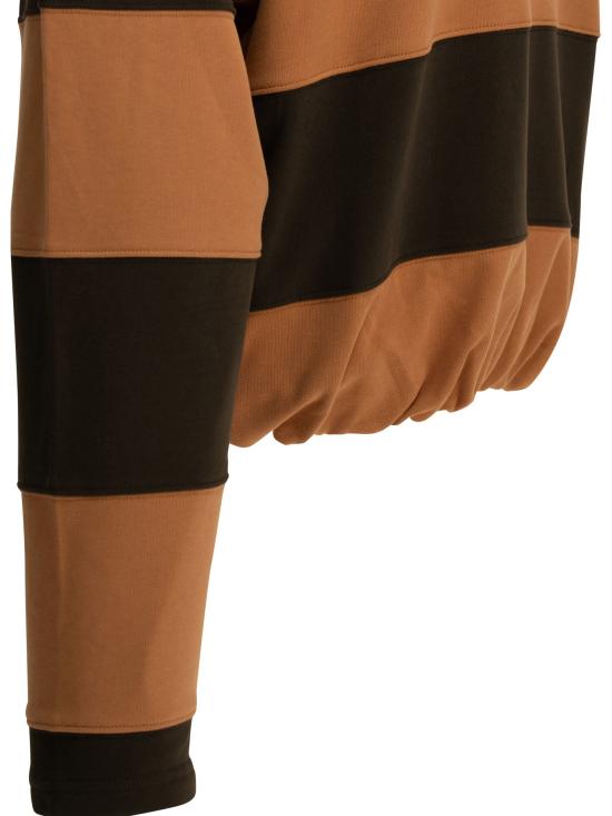 26SS 아크네 스튜디오 폴로 티셔츠 AI0183 CY7 DARK BROWN COGNAC DOM - ACNE STUDIOS