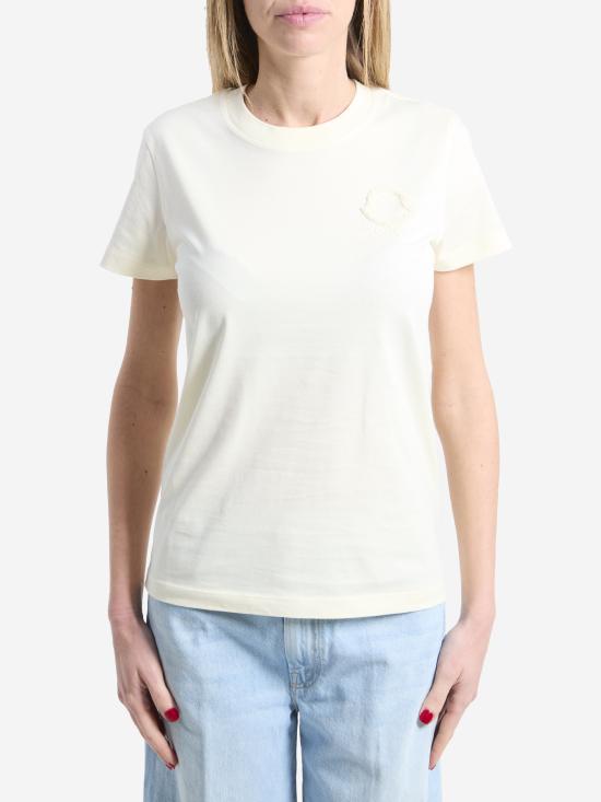 26SS 몽클레어 반팔 티셔츠 L10938C0006189AUO 034 CREAM