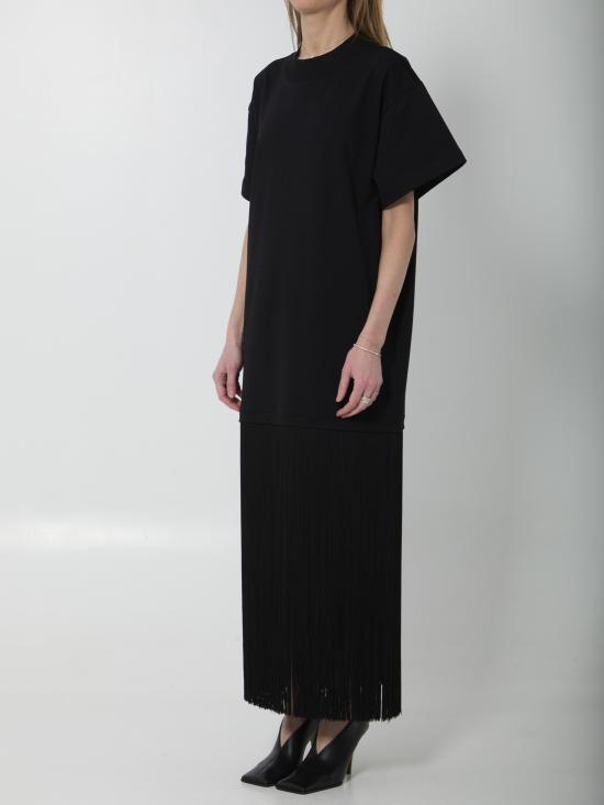 26SS 알라이아 미디 원피스 AA9I0029J103C 999 BLACK - ALAIA